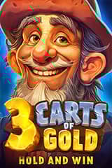 Play 3 Carts of Gold Hold and Win - Online Pokie