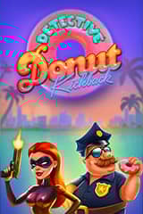 Play Detective Donut Kickback - Online Pokie