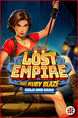 Play Lost Empire: Featuring Ruby Blaze - Online Pokie