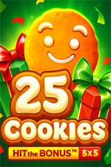 Play 25 Cookies Hit The Bonus - Online Pokie